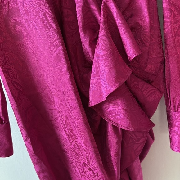 Veronica Beard Weiss Paisley Jacquard Dress 2 - Picture 6 of 16